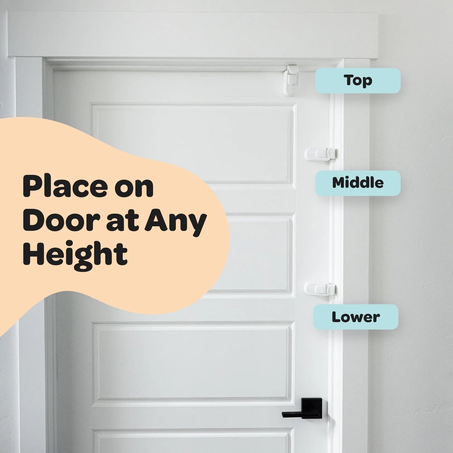 The Huglock Snap-On Door Lock